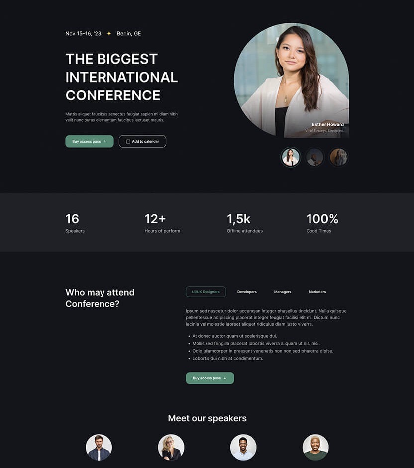 Booking Events